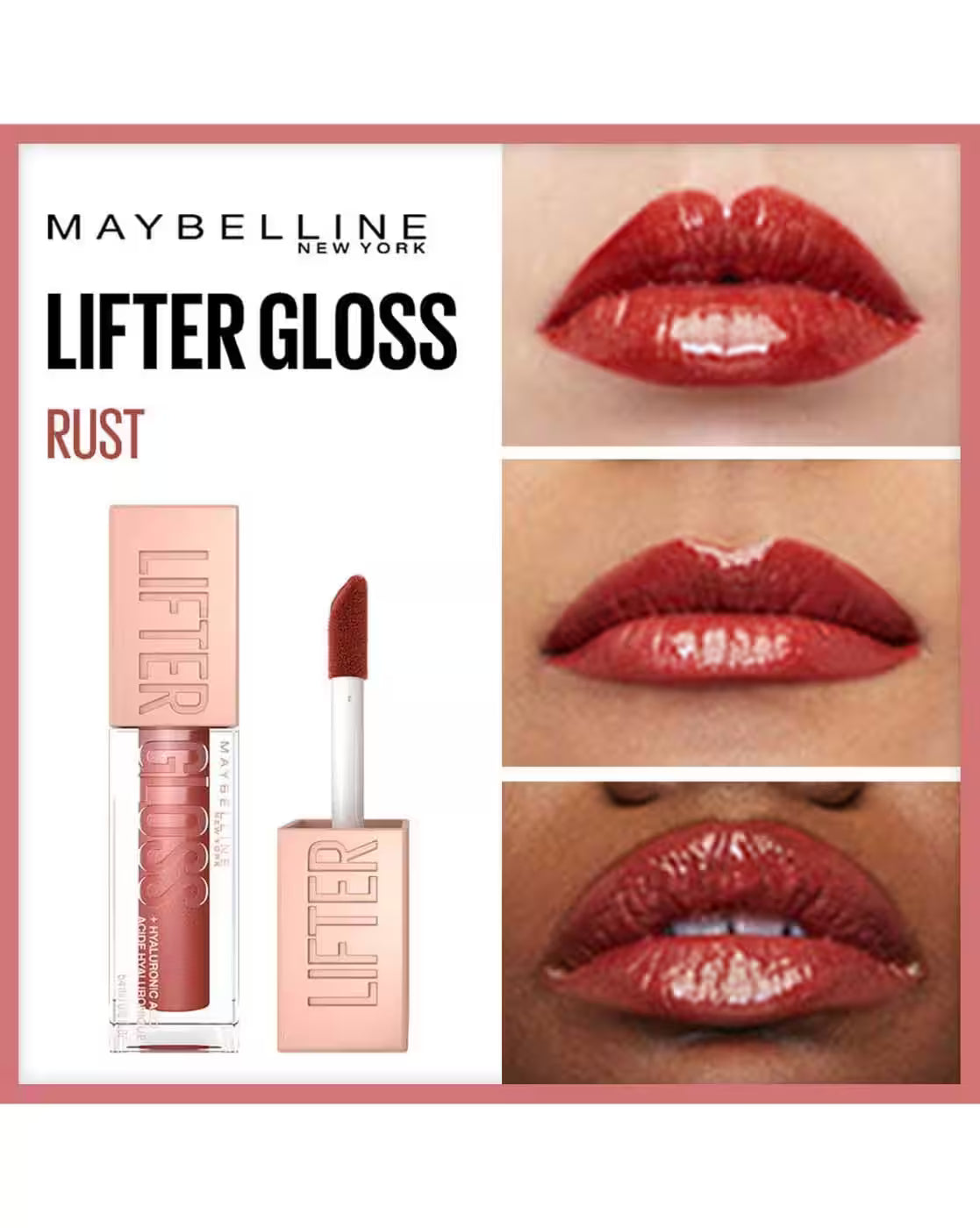 Maybelline Lifter Gloss Rust|5.4 gms|MRP 799