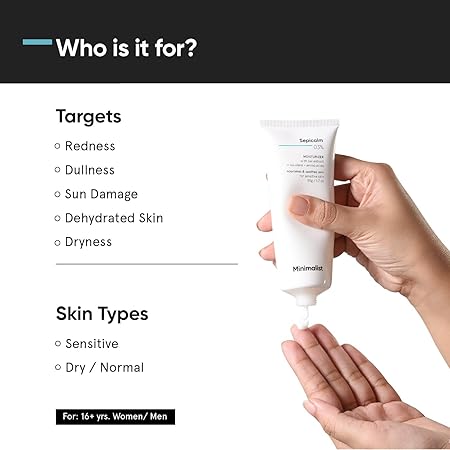 Minimalist Sepicalm 03% Moisturizer|50 gms|MRP 349