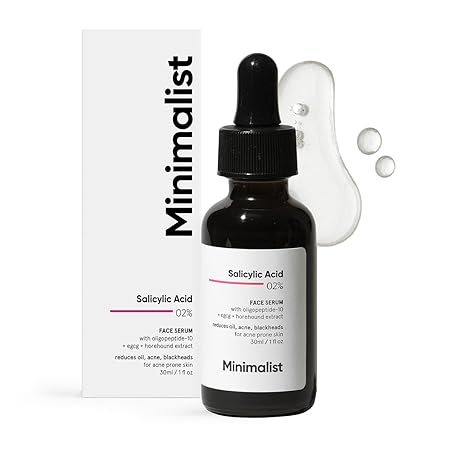 Minimalist 2% Salicylic Acid Face Serum|30ml|MRP 549