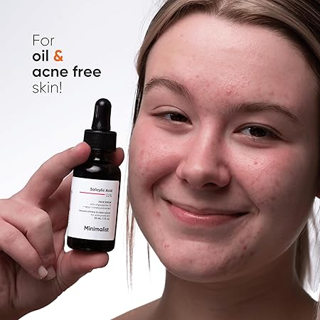 Minimalist 2% Salicylic Acid Face Serum|30ml|MRP 549