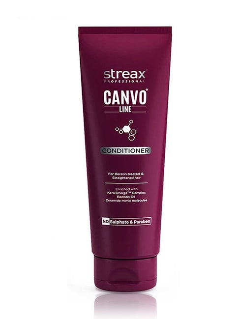 Streax Professional Canvoline Conditioner 240g for smooth hair