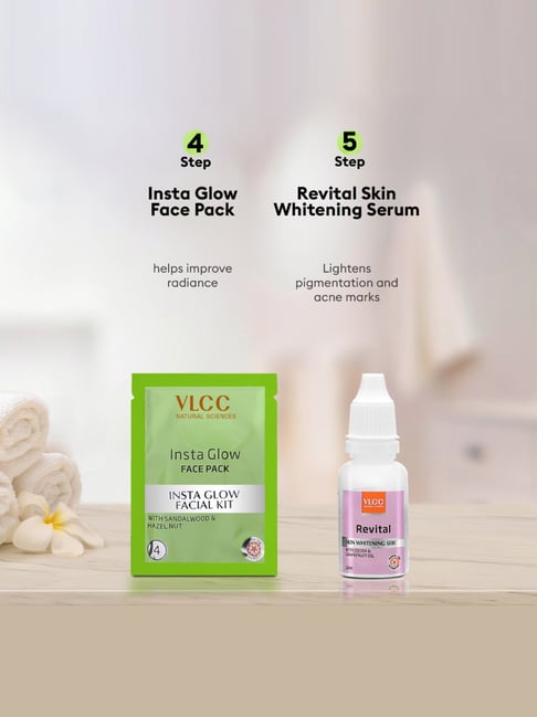 VLCC Insta Glow Facial Kit for brighter-looking skin