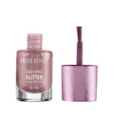 Swiss Beauty High Shine Glitter Nail Polish 02|12 ml|MRP 149