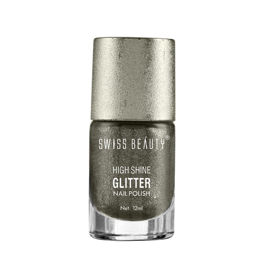 Swiss Beauty High Shine Glitter Nail Polish 03|12 ml|MRP 149