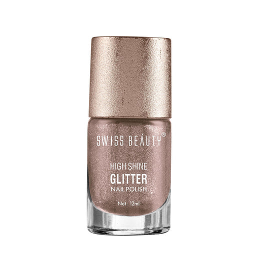 Swiss Beauty High Shine Glitter Nail Polish 04|12 ml|MRP 149