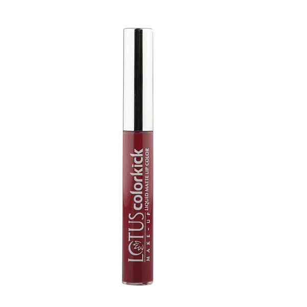 Lotus Makeup Colorkick Liquid Matte Lip Colour � CLM10|6 gms|MRP 345