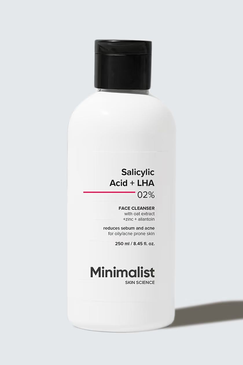 MINIMALIST- Salicylic Acid + LHA 2% Cleanser - 100 ml