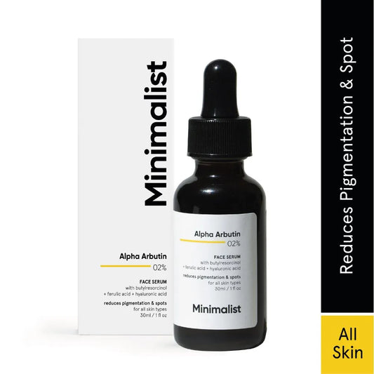 Minimalist Alpha Arbutin 2% Face Serum|30ml|MRP 549