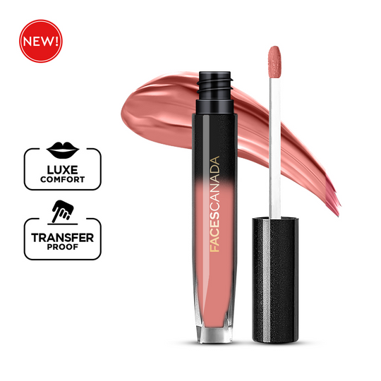 Faces Canada Comfy Silk Liquid Lipstick � Mystic Nude 13|3 ml|MRP 999