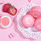 Nykaa Moisturising Macaron Lip Balm With Shea Butter, Almond Oil & Vitamin E - Strawberry|8 gms|MRP 299