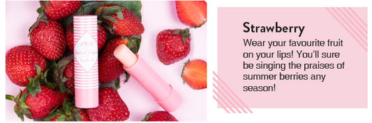 Nykaa Serial Kisser Moisturising Lip Balm With Shea Butter & Vitamin E - Strawberry|4.5 gms|MRP 149