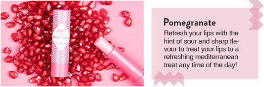 Nykaa Serial Kisser Moisturising Lip Balm With Shea Butter & Vitamin E - Pomegranate|4.5 gms|MRP 149