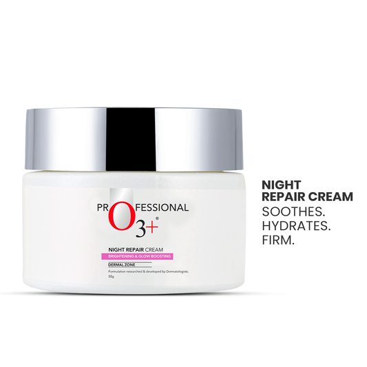 O3+ Night Repair Cream Brightening|50 gms|MRP 955