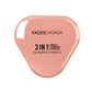 Faces Canada 3 In 1 HD Matte Compact - Just Natural 02|8 gms|MRP 899