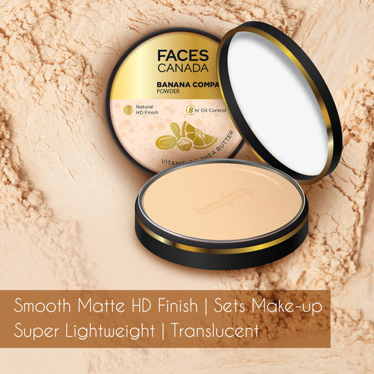 Faces Canada Banana Compact Powder|9 gms|MRP 599