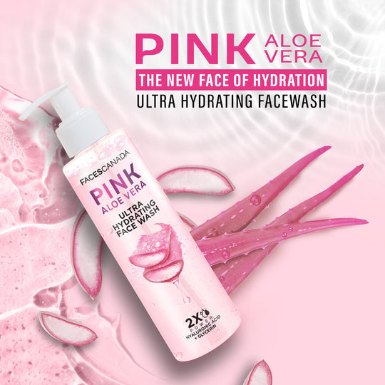 Faces Canada Pink Aloe Vera Ultra Hydrating Face Wash|100 ml|MRP 349