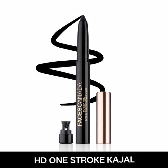 Faces Canada Ultimepro Hd Deep Black One Stroke Kajal|1.4 gms|MRP 699