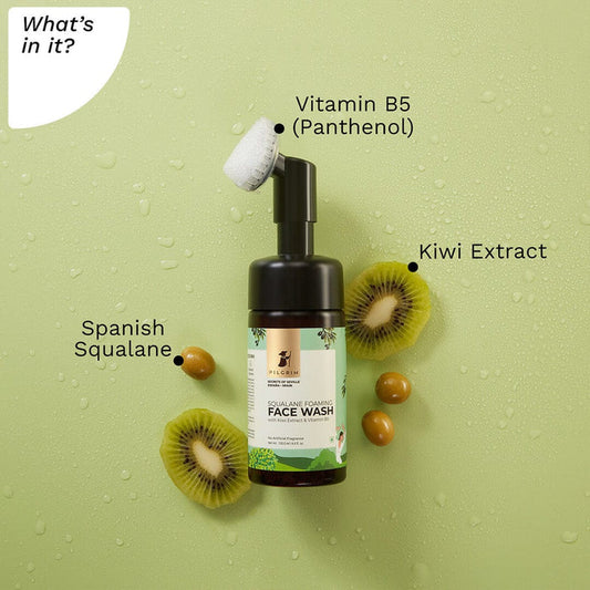 Pilgrim Squalane Foaming Face Wash|120 ml|MRP 350