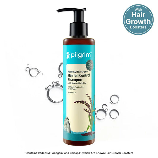 Pilgrim Hairfall Control Shampoo|200 ml|MRP 395