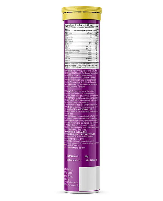 Plix Flaunt Hair Effervesent Tab|63 gms|MRP 350