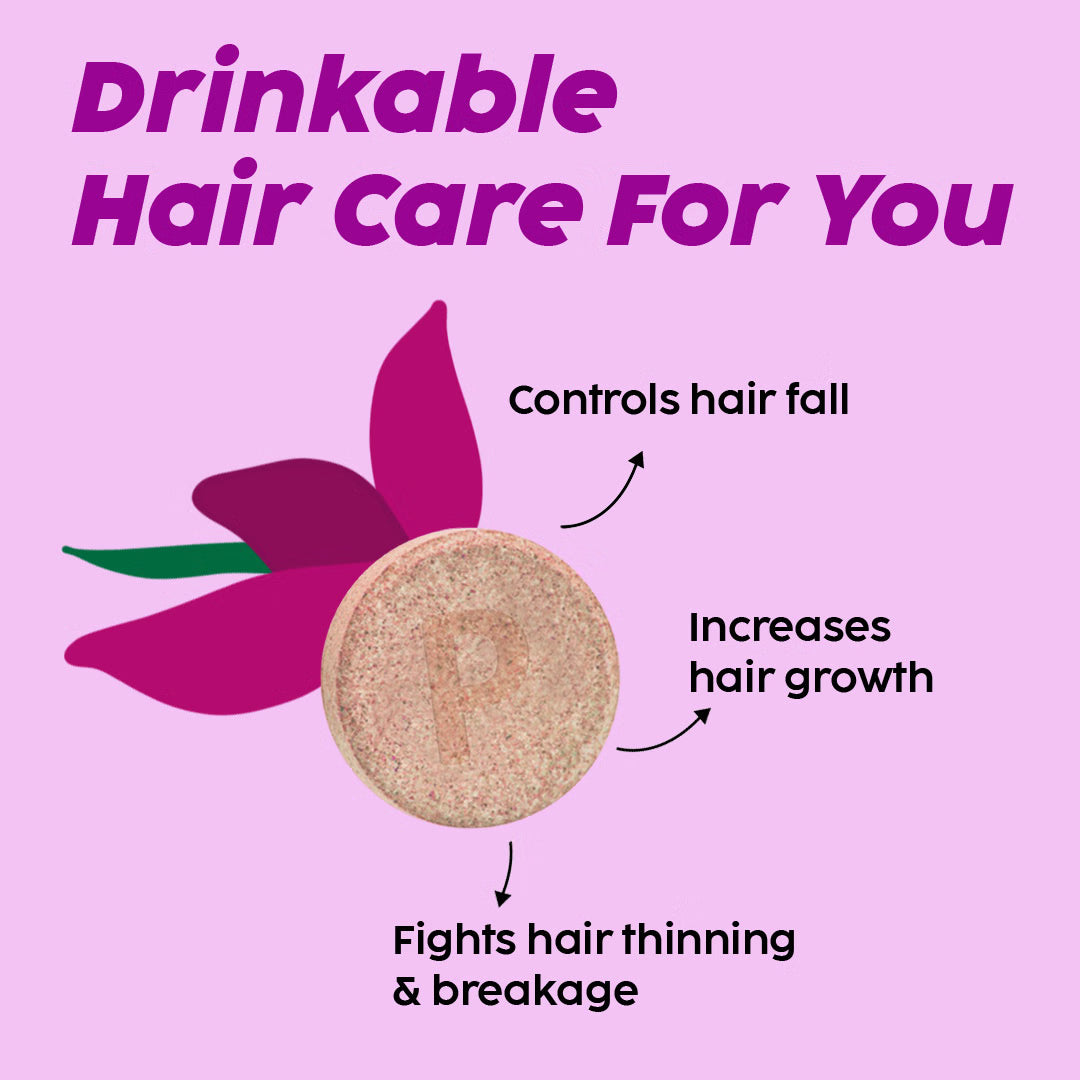Plix Flaunt Hair Effervesent Tab|63 gms|MRP 350