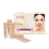 Lotus Herbals Radiant Party Glow Facial Kit, facial kit, mixed cream textures