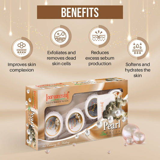 Aaryanveda Pearl Spa Facial Kit|210 gms|MRP 680