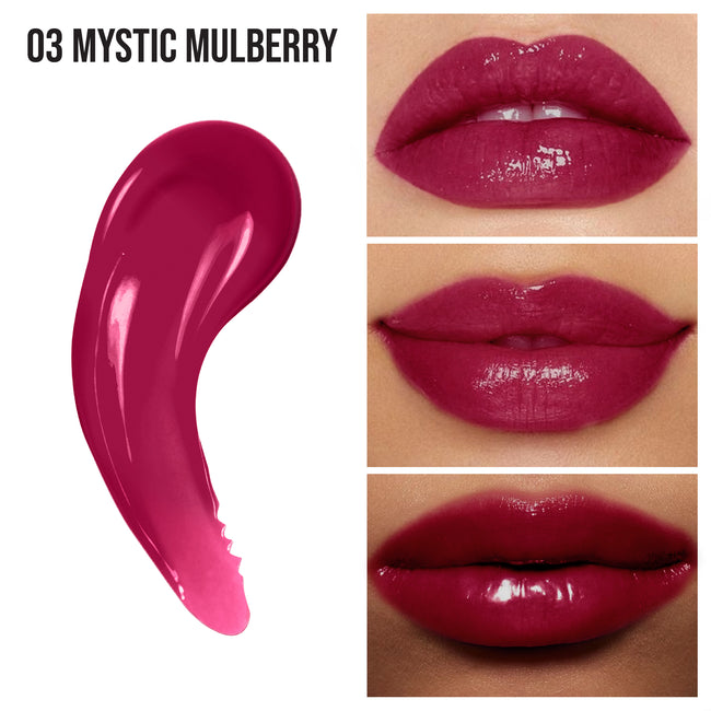 Insight Peptide Infused Lip Oil 03 Mystic Mulberry|4.5 gms|MRP 240