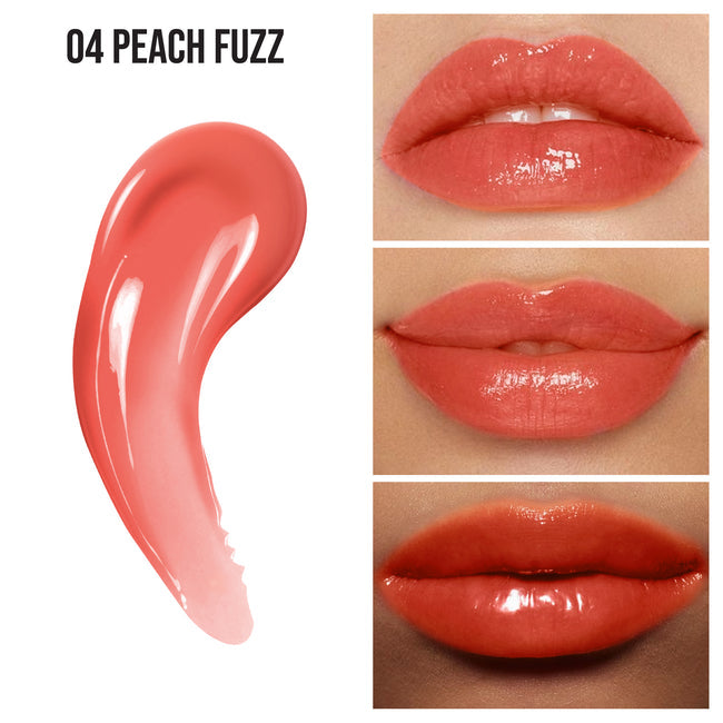 Insight Peptide Infused Lip Oil 04 Peach Fuzz|4.5 gms|MRP 240
