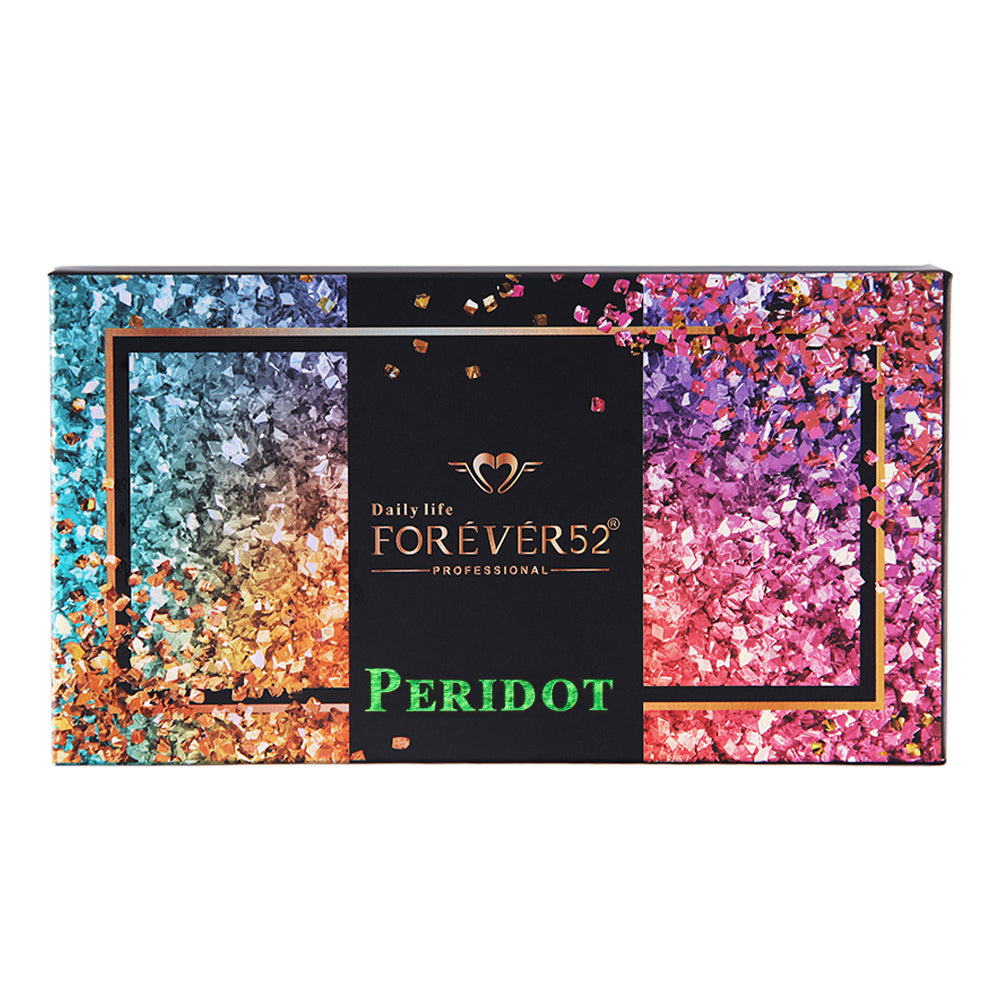 Daily Life Forever52 10 Color Metallic Eyeshadow Palette (Gemstones Collection)Peridot-GMS002|30 gms|MRP 1299