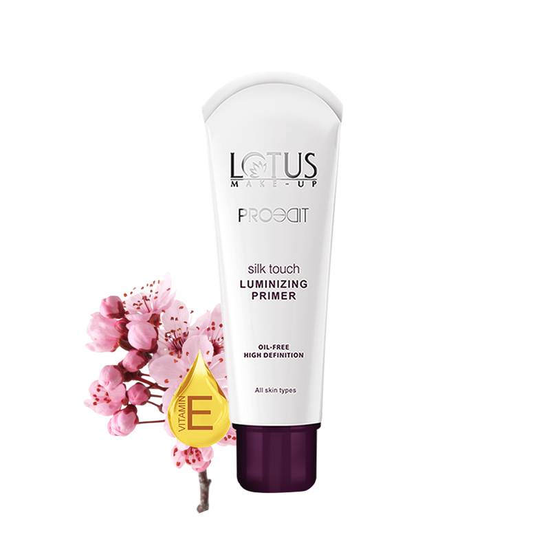 Lotus Herbals Proedit Silk Touch Luminizing Primer, face primer, smooth luminous finish