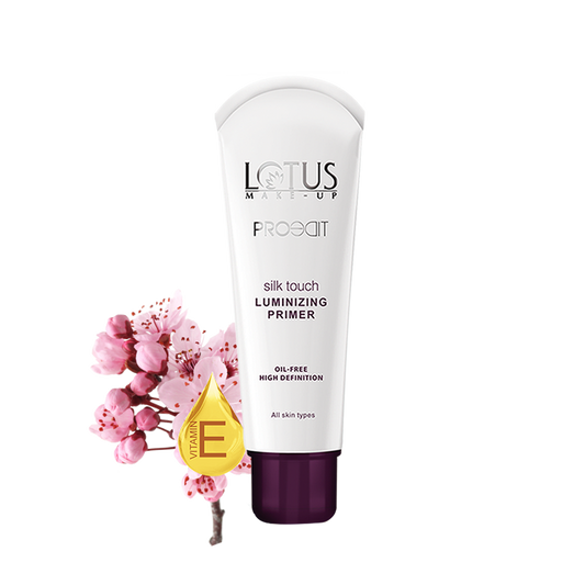 Lotus Herbals Proedit Silk Touch Luminizing Primer, face primer, smooth luminous finish