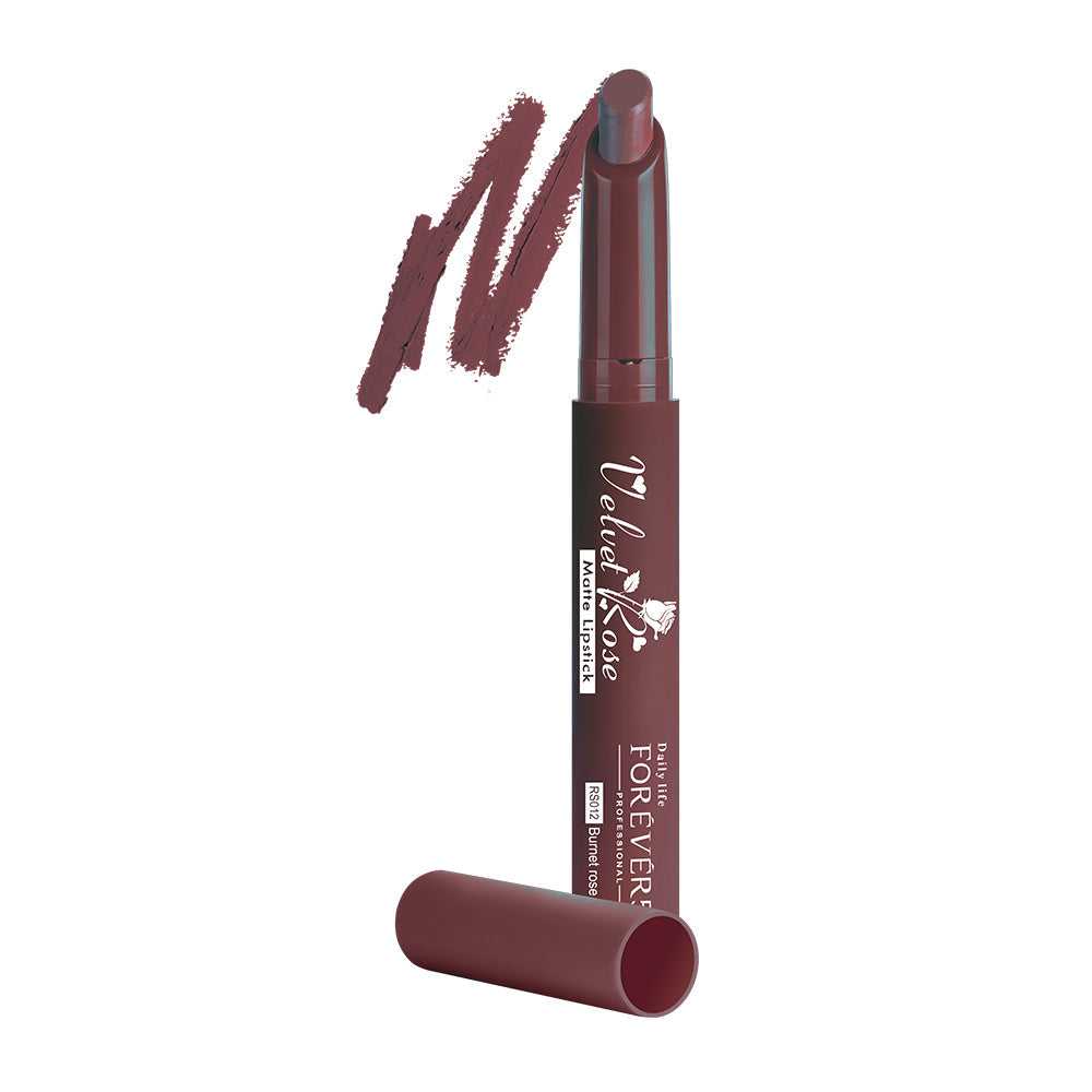 Daily Life Forever52 Velvet Rose Matte Lipstick Burnet Rose-RS012|2.5 gms|MRP 799