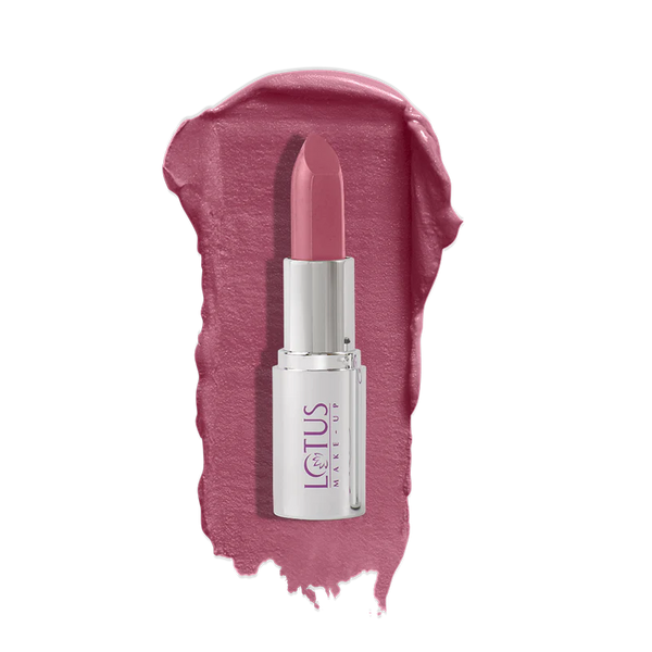 Lotus Make-Up Ecostay Butter Matte Lip Color - Ravishing Rose|4.2 gms|MRP 625