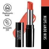 Lakme Absolute Skin Dew Satin Lipstick ï¿½ 304 Red Blast|3.4 gms|MRP 700