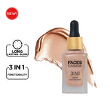 Faces Canada 3 in 1 Liquid Highlighter � Rose Gold 03|18 ml|MRP 699