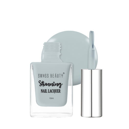 Swiss Beauty Stunning Nail Lacquer 39 Smokey Grey|10 ml|MRP 99