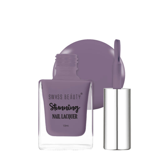 Swiss Beauty Stunning Nail Lacquer 41 Grey Shark|10 ml|MRP 99