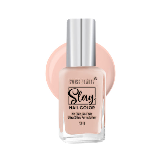 Swiss Beauty Slay Nail Colour 04 French Toast|25 ml|MRP 129