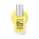 Swiss Beauty Slay Nail Colour 08 Lemon Tea|25 ml|MRP 129