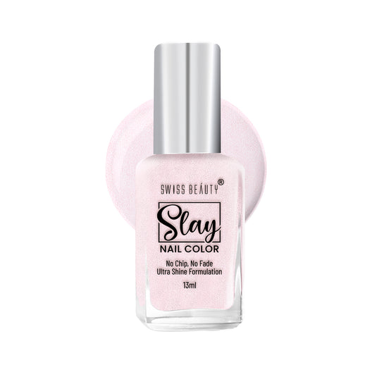 Swiss Beauty Slay Nail Colour 09 French Pink|25 ml|MRP 129
