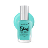 Swiss Beauty Slay Nail Colour 11 Blue Sky|25 ml|MRP 129