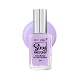 Swiss Beauty Slay Nail Colour 16 Lit Lavenda|25 ml|MRP 129