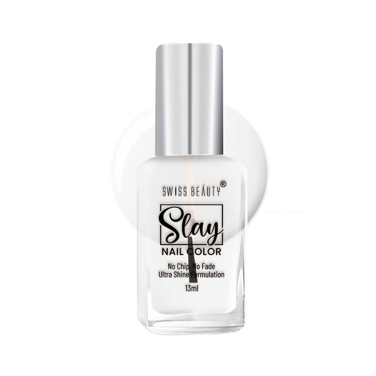 Swiss Beauty Slay Nail Colour 24 Top Coat|25 ml|MRP 129