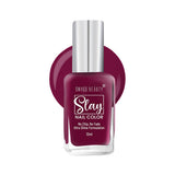 Swiss Beauty Slay Nail Colour 32 Mulberry Maroon|25 ml|MRP 129