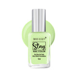 Swiss Beauty Slay Nail Colour 44 Green Crush|25 ml|MRP 129