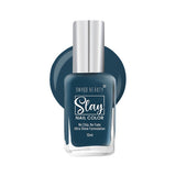 Swiss Beauty Slay Nail Colour 45 London Blue|25 ml|MRP 129