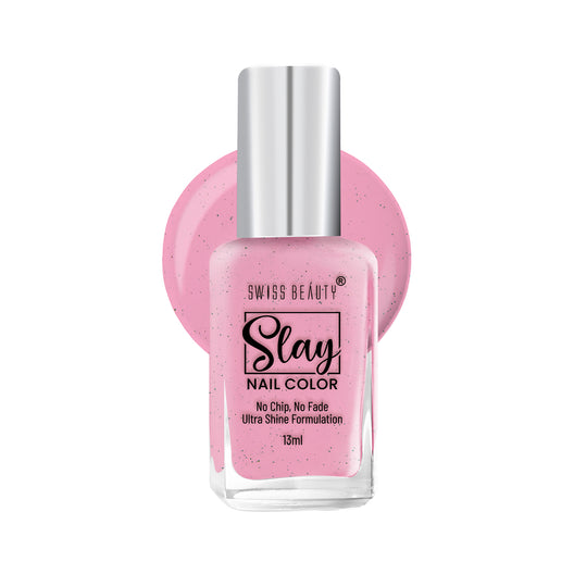 Swiss Beauty Slay Nail Colour 57 Hot Pink|13 ml|MRP 129