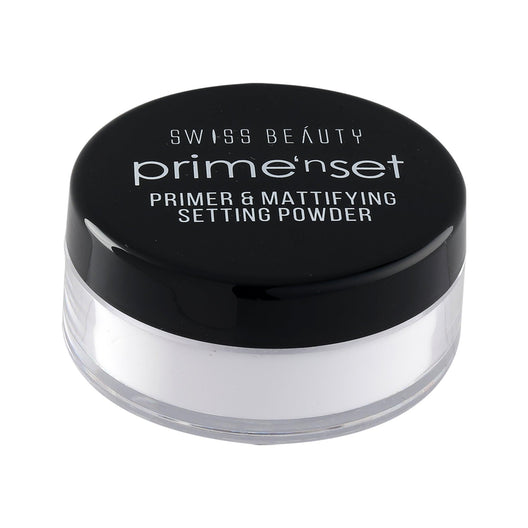 Swiss Beauty Primer & Mattifying Setting Powder|10 gms|MRP 399