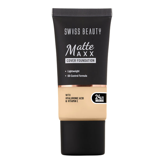 Swiss Beauty Matte Maxx Foundation 03 - Light Warm|30 gms|MRP 349